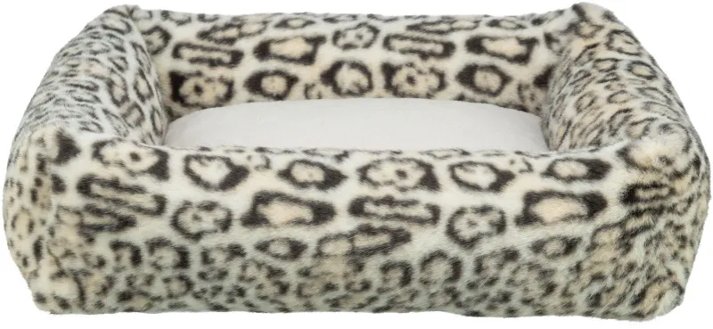 Bett Leo eckig 100 × 70 cm creme